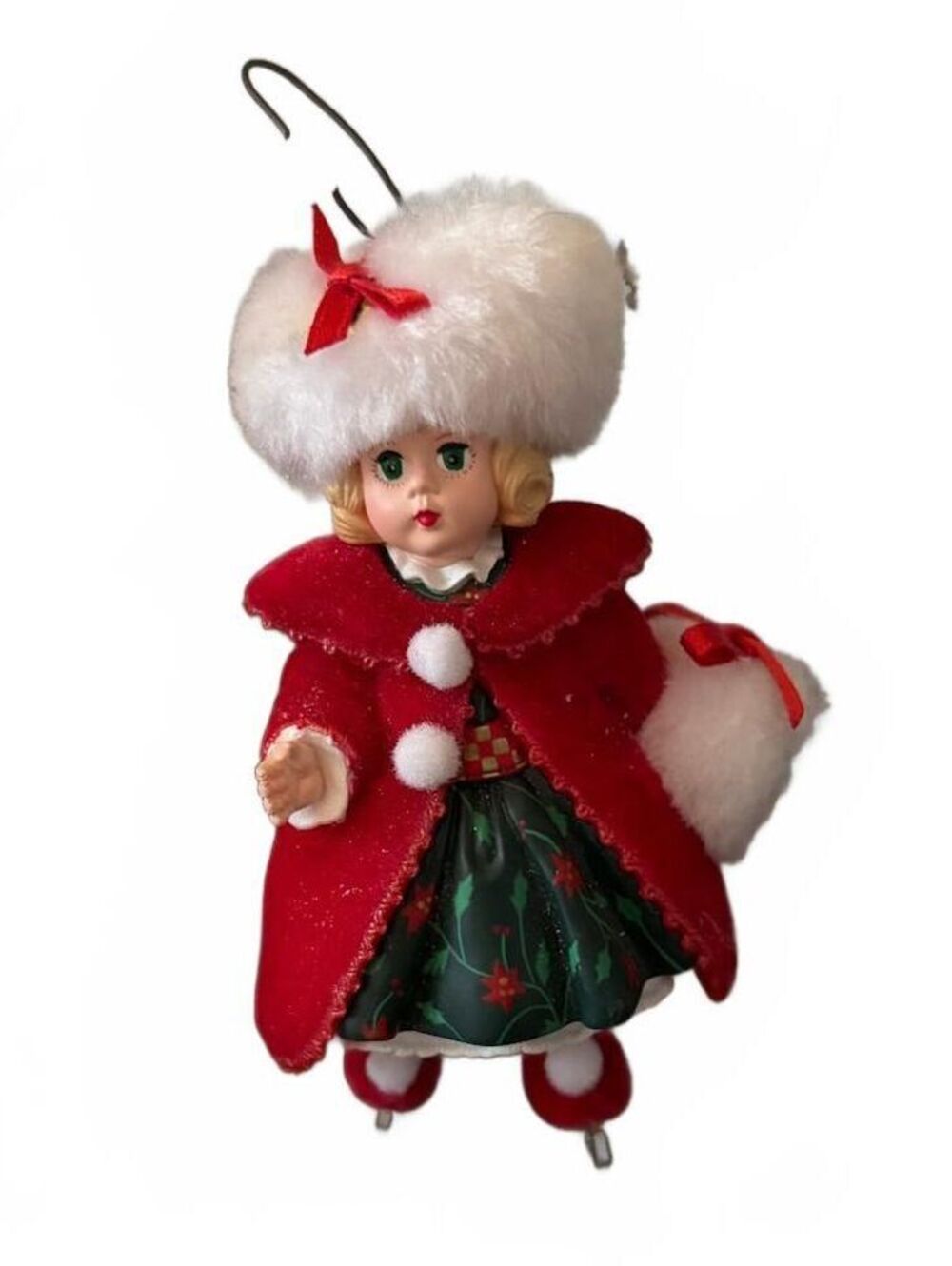 2000 Hallmark Madame Alexander Christmas Holly #5 QX6611 Ornament Box